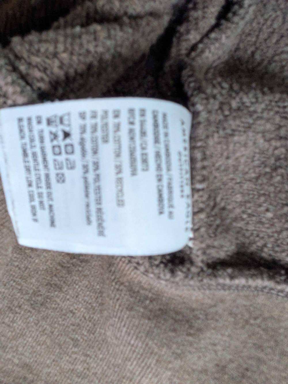 AE American Eagle Cozy Women's Hoodie & Jogger Set - Brown - Picture 9 of 10